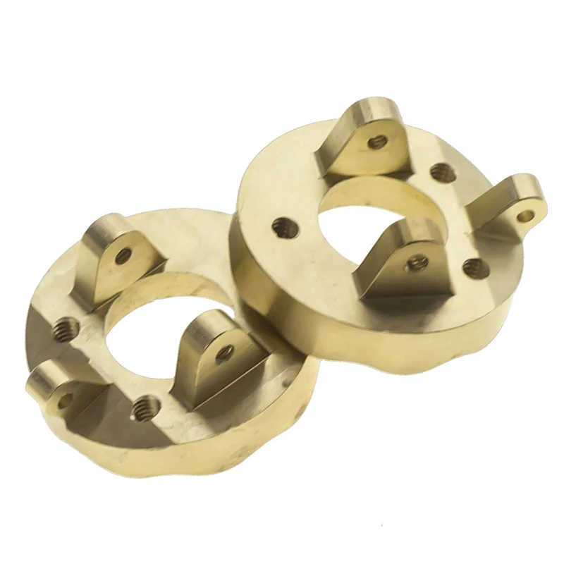 

2 шт латунные костяшки рулевой тяги для Kyosho блок рулевого управления 4X4 1/18 1/24 обновленные детали для радиоуправляемого гусеничного автомобиля