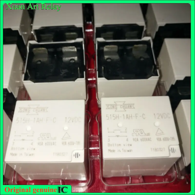 1 шт./лот 100% оригинальное подлинное реле: совершенно новое реле 515H-1AH-F-C 12 В 90A