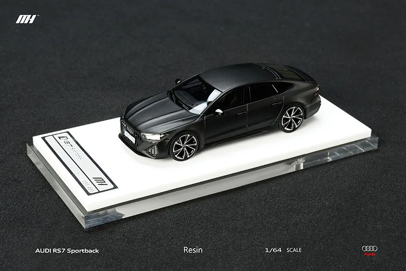 

MOTORHELIX MH 1:64 Audi RS7 Limited Edition Resin Car Model Spot Collection Ornament Gift