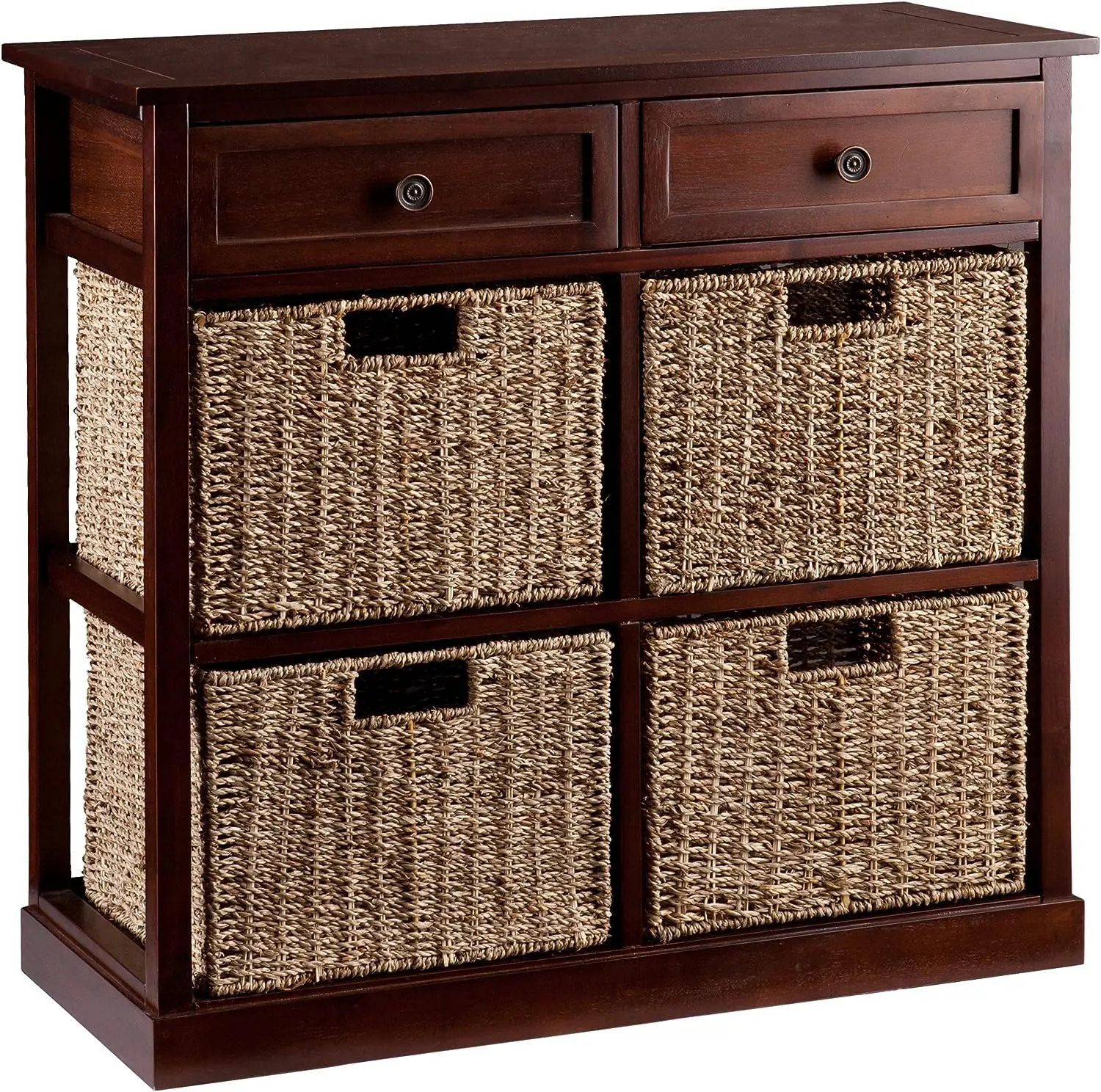 

Storage, 4-Basket Chest, Brown