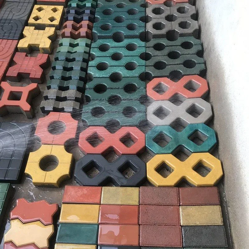 Фото Многоразовая пластиковая форма для бетонной плитки DIY: для изготовления полого брусчатого камня, садовых дорожек и напольной плитки №1