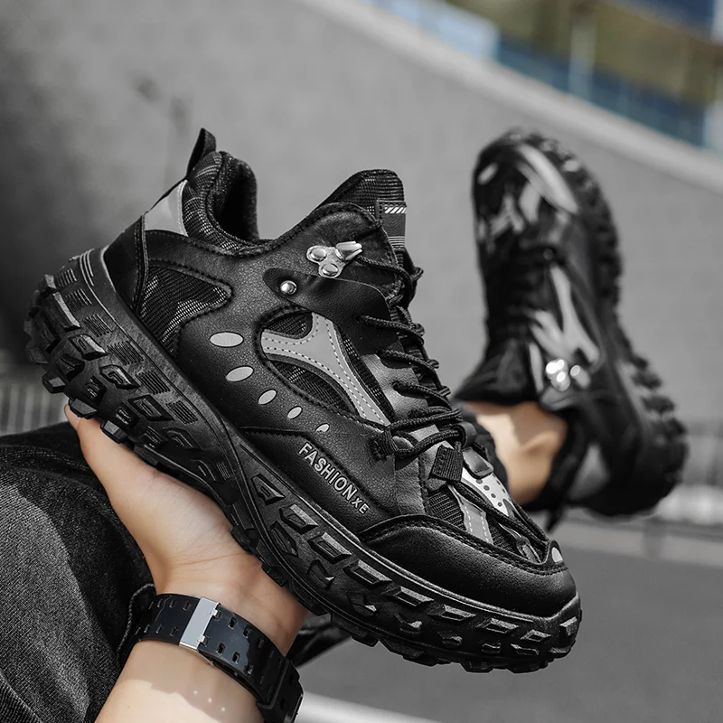 

Shoes For Men Chunky White Luxary Sneakers Women Running Casual Shoes Male Fitness Footwear Wheel Pattern Thick Sole Shoes