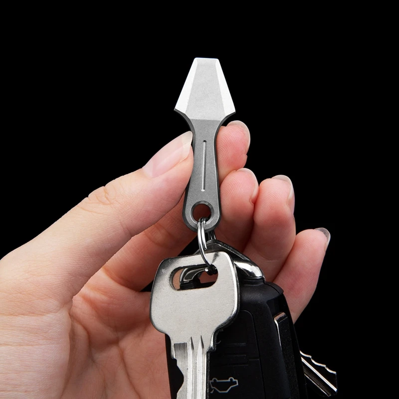 Титановая монтировка EDC мини-лом из титанового сплава брелок-подвеска инструмент