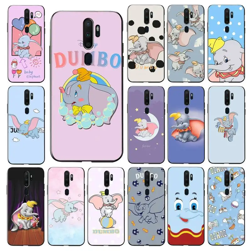 

Disney Dumbo Flying Elephant Style Phone Case for Vivo Y91C Y11 17 19 17 67 81 Oppo A9 2020 Realme c3