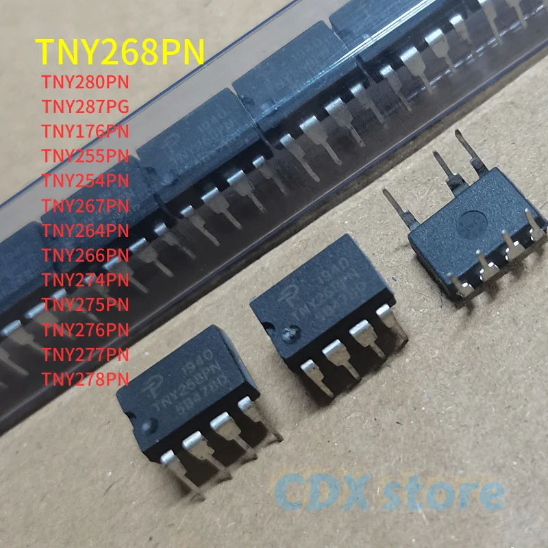 10 шт., TNY176PN TNY255PN TNY254PN TNY267PN TNY264PN TNY266PN TNY268PN TNY274PN TNY275PN TNY276PN TNY277PN TNY278PN TNY280PN DIP-7