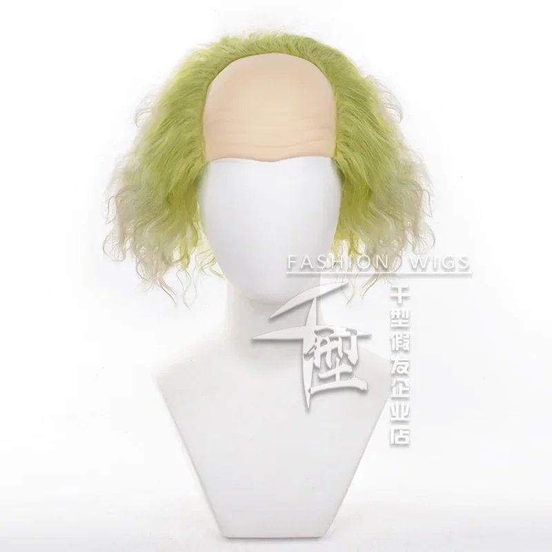 Фильм Жук Cos сок Майкл Китон Косплей Парики Синтетический Омбре Зеленый Парик