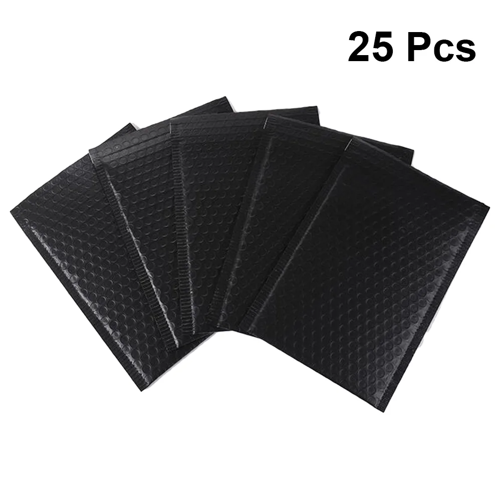 

25 Pcs Storage Bag Envelopes Poly Bubble Mailers Express Delivery Packing Pouch