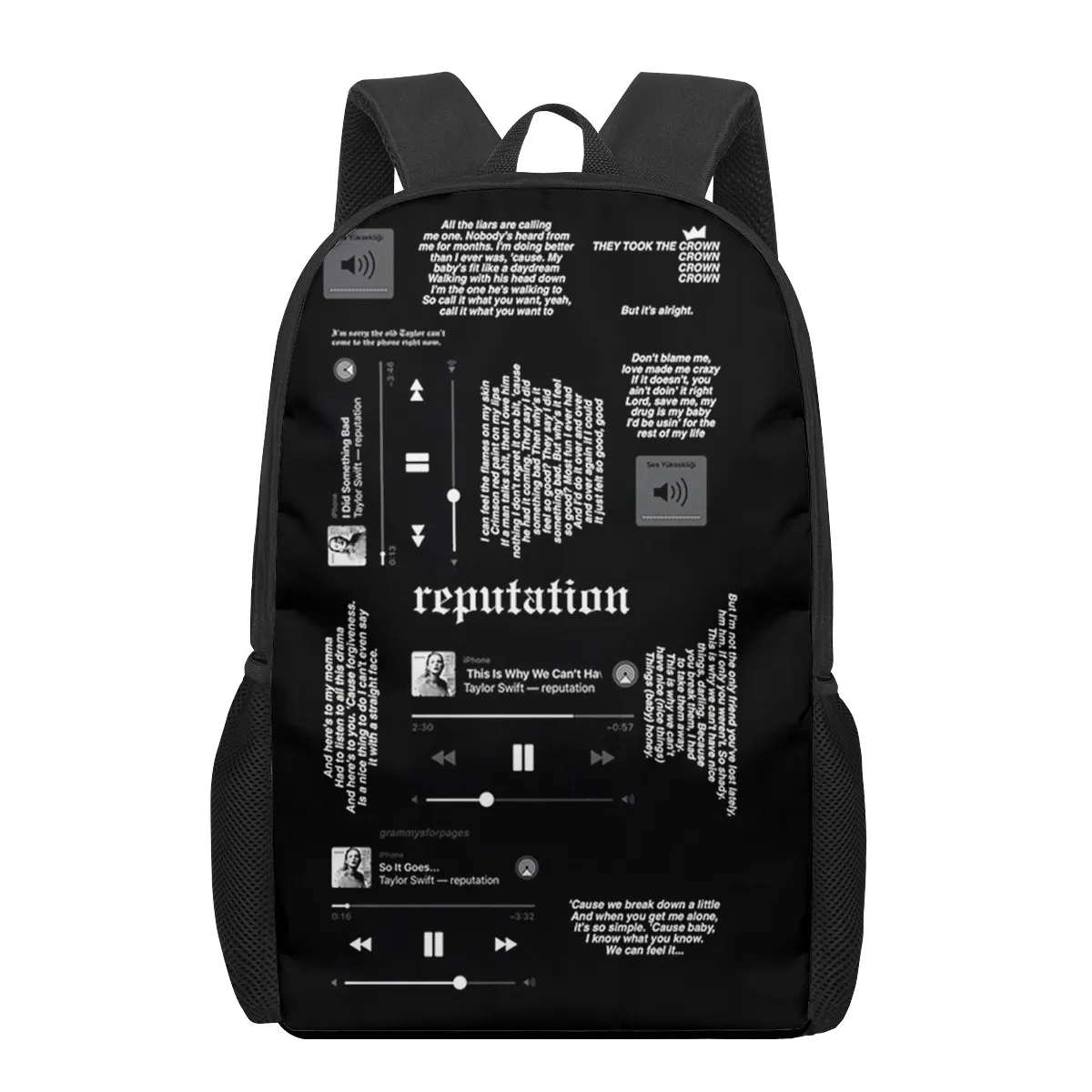 Taylor Alison Swift School Bags For Boys Girls 3D Print School Backpacks Kids Bag Kindergarten Backpack Men Child Bookbag Mochil