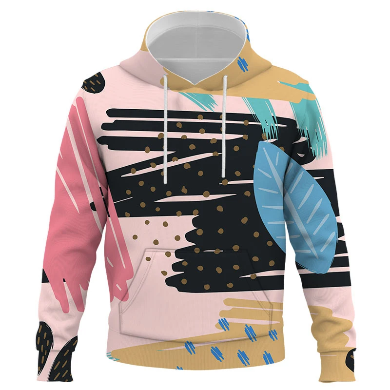 

High-quality 3D Color painting graffiti hoodies fashion men/women Graphic hoodie funny clothes sweatshirt autumn and winter tees