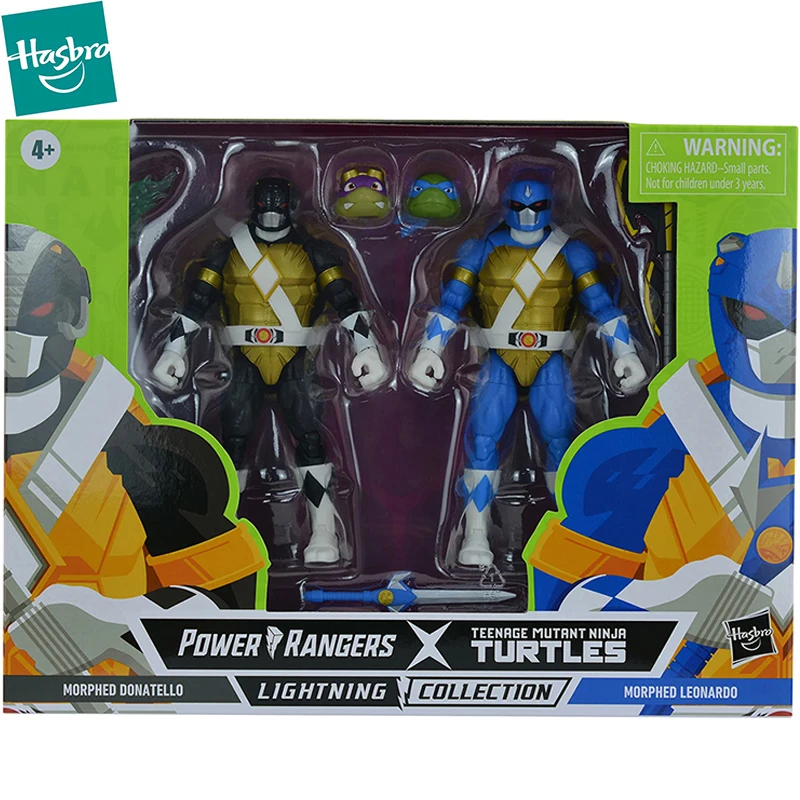 

Hasbro Power Rangers Lightning Collection Power Rangers Teenage Mutant Ninja Turtles Donatello Leonardo Action Figures Model Toy