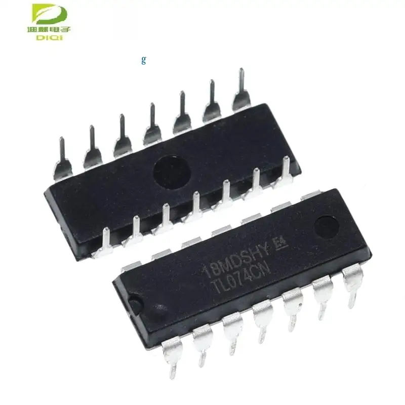 

TZT 10PCS TL074CN DIP14 TL074 DIP 074CN DIP new and original IC