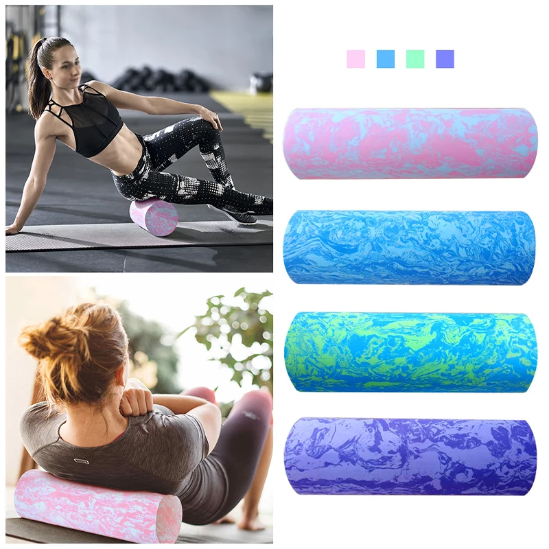 

New Iridescent Cloud Yoga Colmn Pilates Block High-density Floating Roller GYM Fitness Body Massage Yoga Foam Roller 30/45/60CM