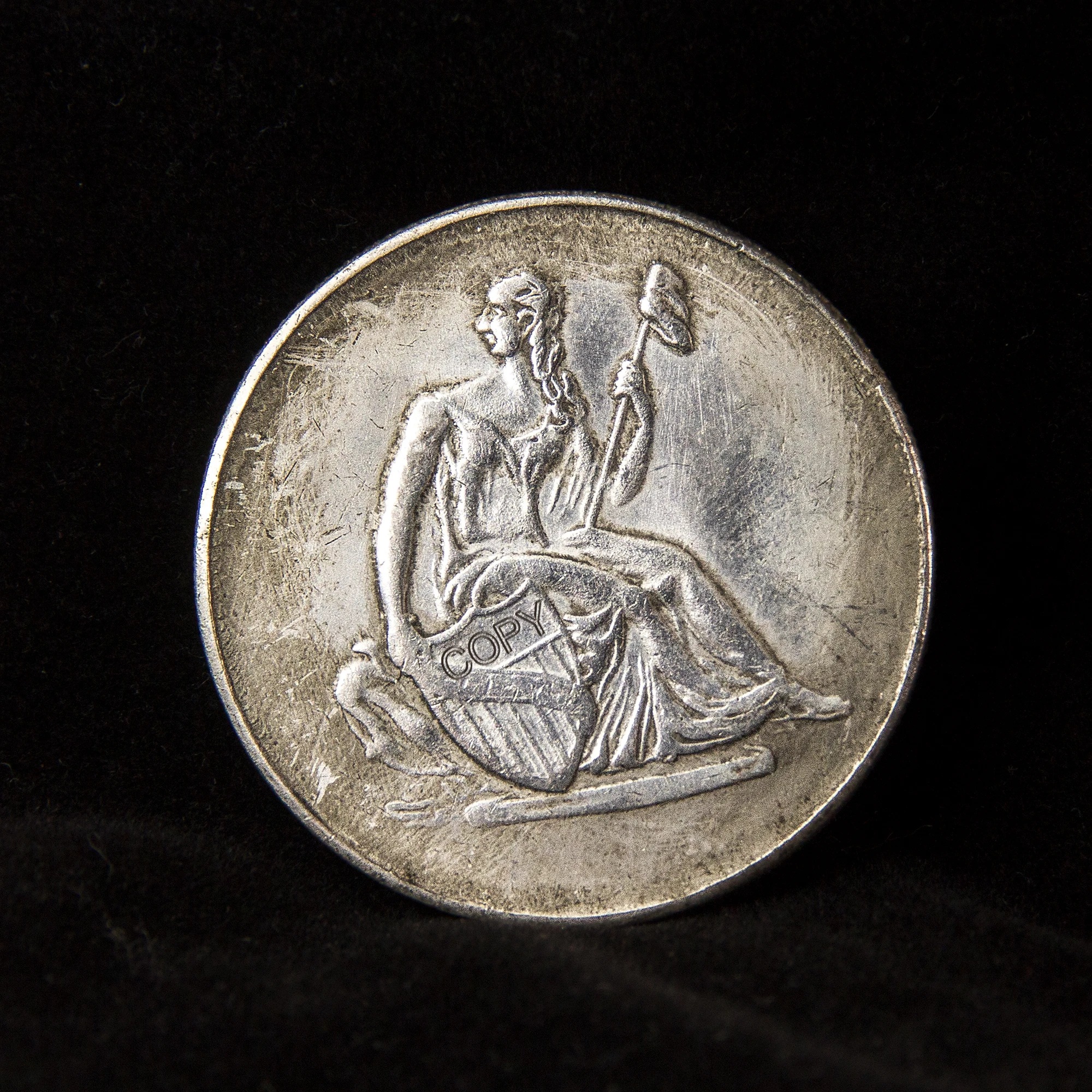 Серебряные Оригинальные старые монеты США 1 унция серебряные 999 американский