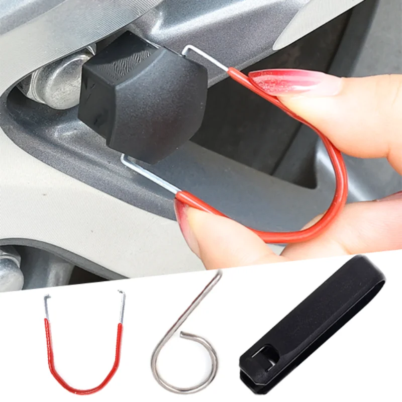 

3Pcs Universal Car Truck Wheel Hub Bolt Nut Cover Removal Tool Fast Dismantle Car Tire Tool Tire Cap Puller Tool