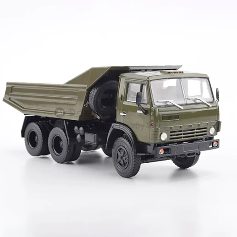 Фото Масштабная модель самосвала КАМАЗ-5511 из литого металла 1:43, имитационная игрушка, коллекционная настольная модель, подарок, статическая демонстрационная модель №3