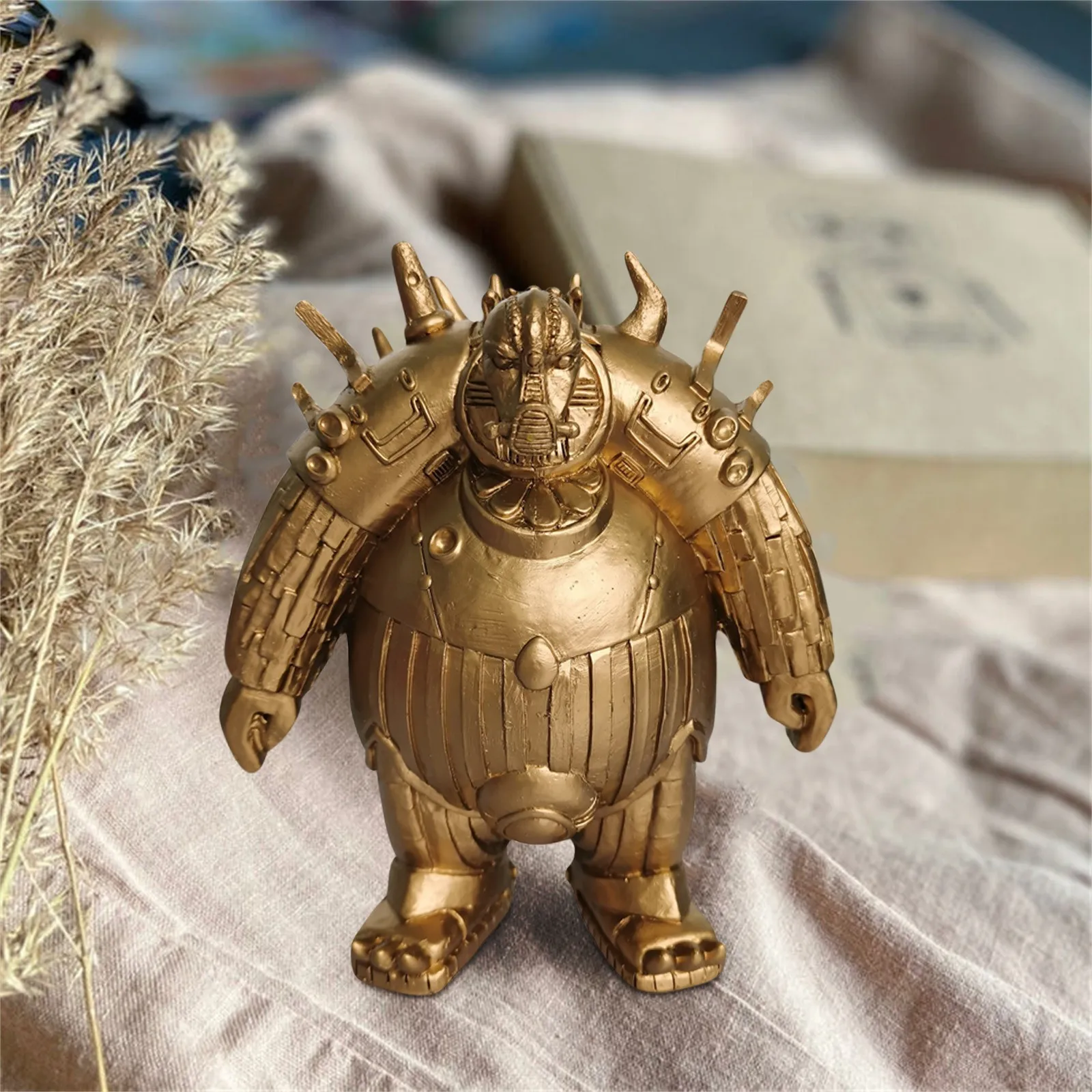 

Статуя мондошалан и ключ из смолы, украшение для дома, сада, кабинета, пятые элементы, орнамент ручной работы