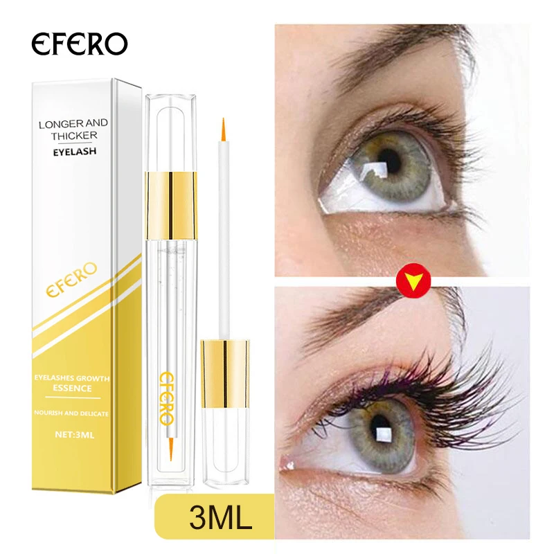 Eyelash Growth Serum Eyelash Enhancer Fast Growing Eyelash Liquid Longer Fuller Thicker Lashes Lengthening Eyelash Care Products