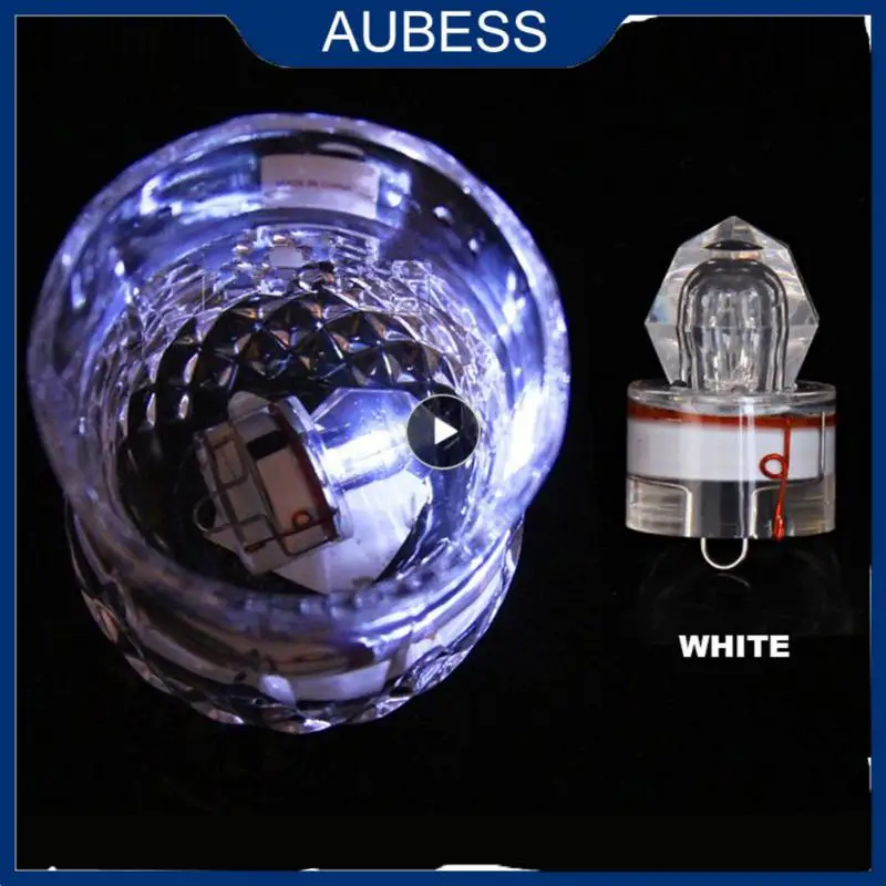 

Totally-enclosed Led Lamp Underwater Fishing Gear Pressure-proof Underwater Fish Attracting Indicator Lure Led Fish Lure Lamp