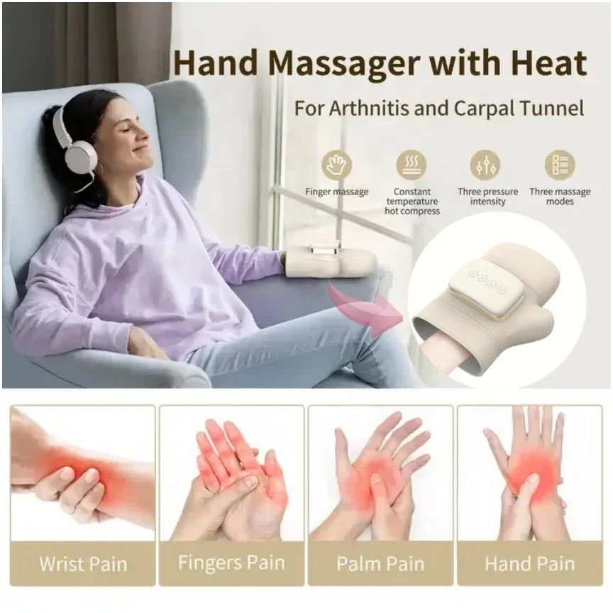 Беспроводной Массажер Для Рук С Электрической Компрессией И Vigo Menu Ручное