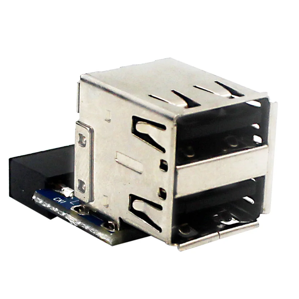 Женский удлинительный кабель USB2.0 9Pin/10P гнездовой адаптер для материнской платы