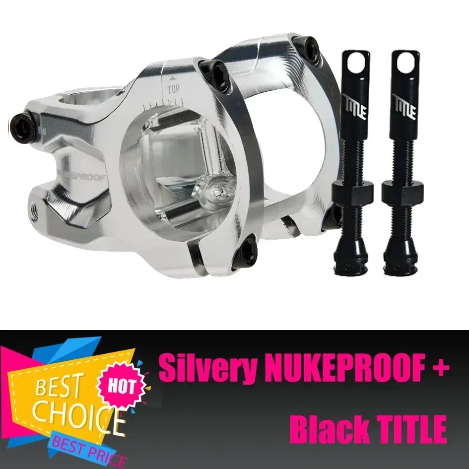 Велосипедный вынос NUKEPROOF HORIZON + комплект бескамерных клапанов отличное значение и