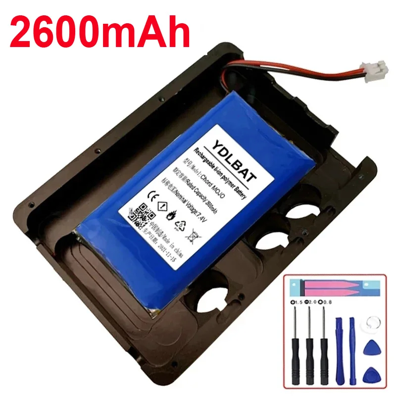 Аккумуляторная батарея 2600 мАч 7 4 В для аккорда MOJO Аккумулятор AKKU внешний декодер -