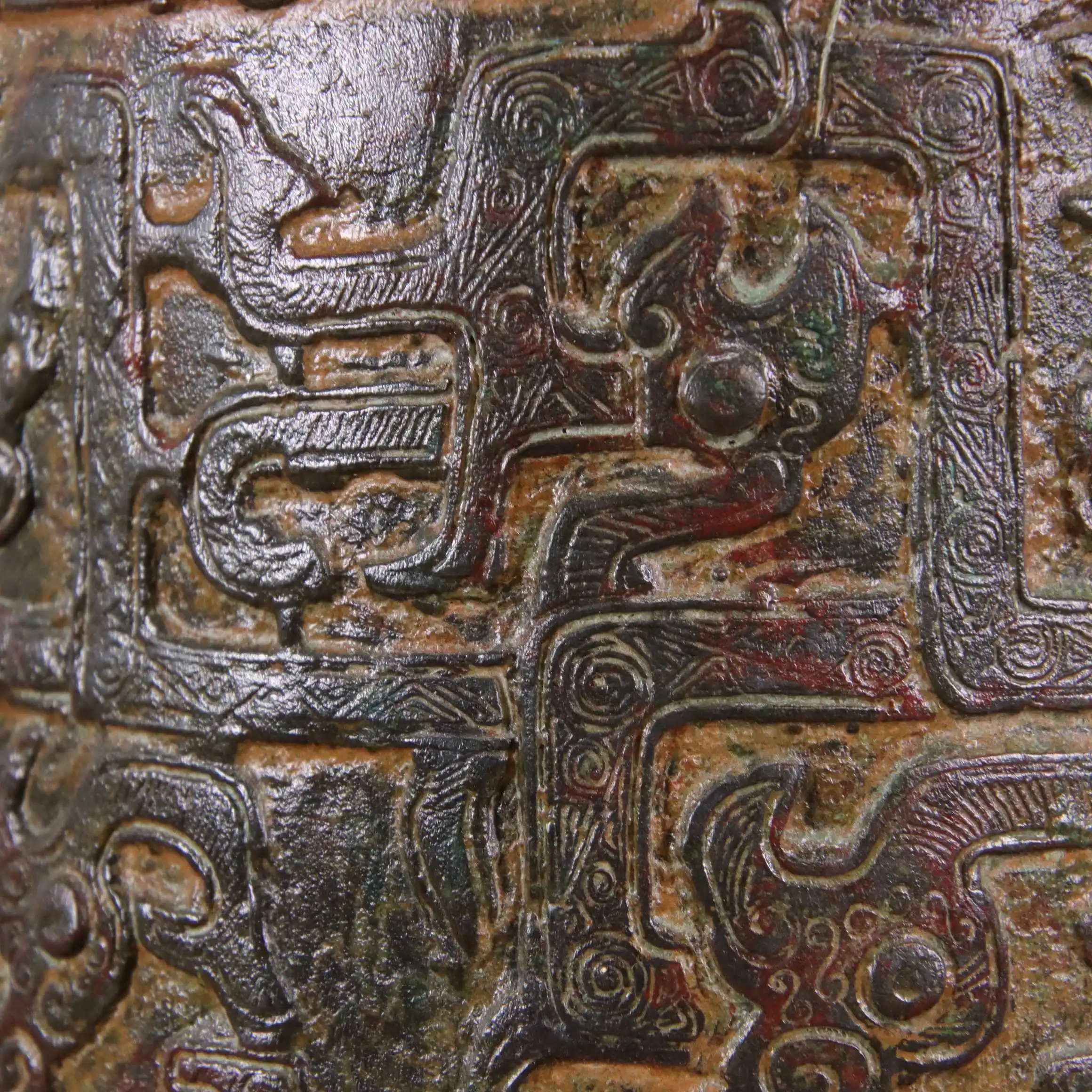 laojunlu war and han dynasty bronze three beast storage device imitation antique bronze masterpiece collection of solitary free global shipping