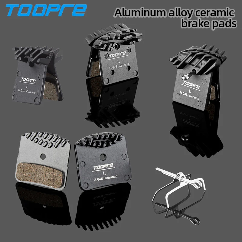 

1 Pair Aluminum Bicycle Brake Pads Ceramic MTB Bike Hydraulic Brake Pads Bmx Strong Heat Dissipation Off-road Bike Accessories