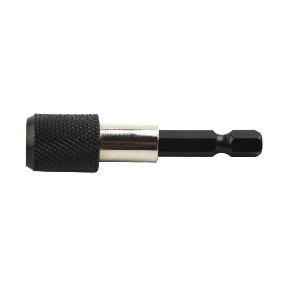

2pcs Hex Shank 50mm/60mm Keyless Drill Chuck Driver Quick Change Convertor Drill Bit Holder Drill Chuck Adapter Power Tools