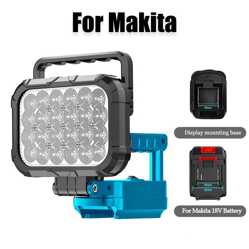 

Портативный фонарь Makita 14,4-20В 2 режима