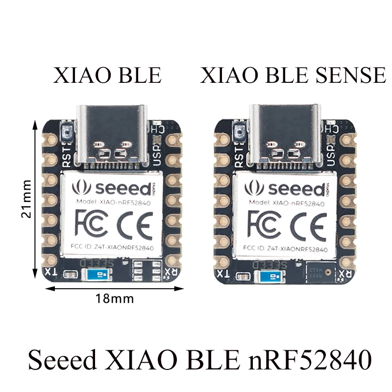 

Seeeduino XIAO Bluetooth-compatible BLE 5.0 nRF52840 SENSE Development Board Module For Arduino Nano/uno Arm Microcontroller