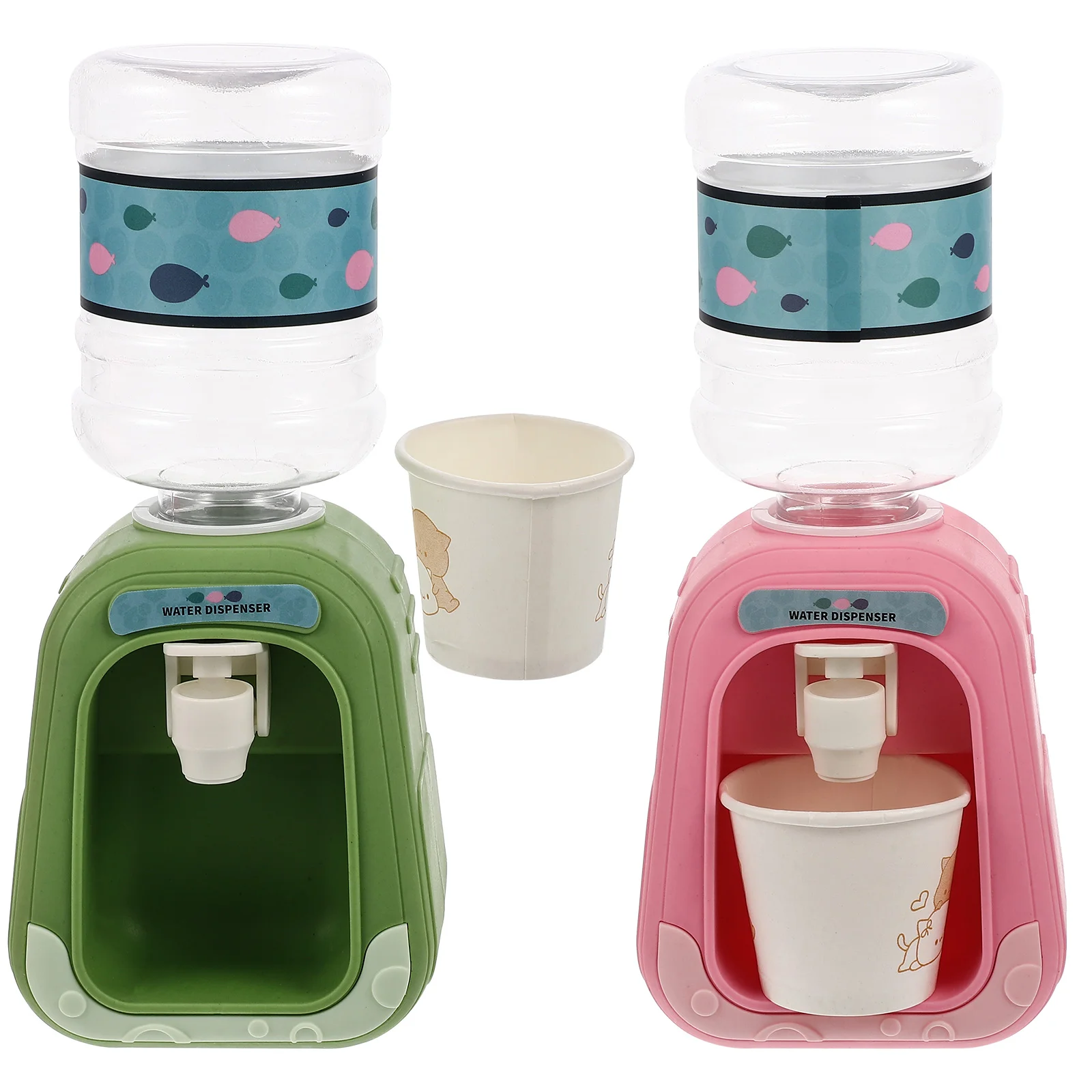 2 шт. игрушка-диспенсер для воды прекрасная модель сцены жизни имитация ресторана