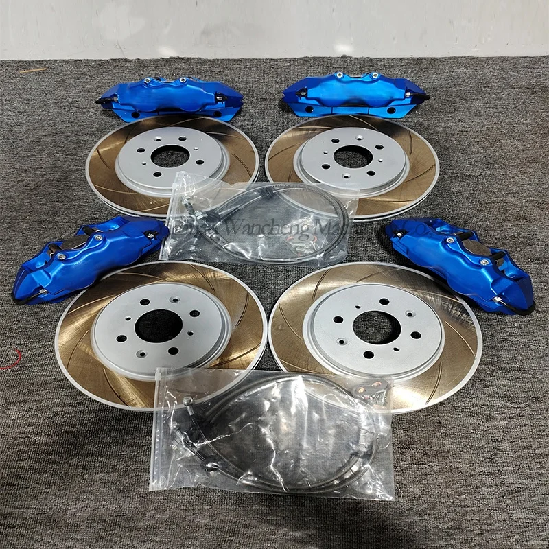 Фото PSP Tuning Custom Auto Brake Parts 4-поршневой спортивный модифицированный гоночный тормозной суппорт SPOON Большой тормозной комплект для ободков 15 16 17 дюймов №4