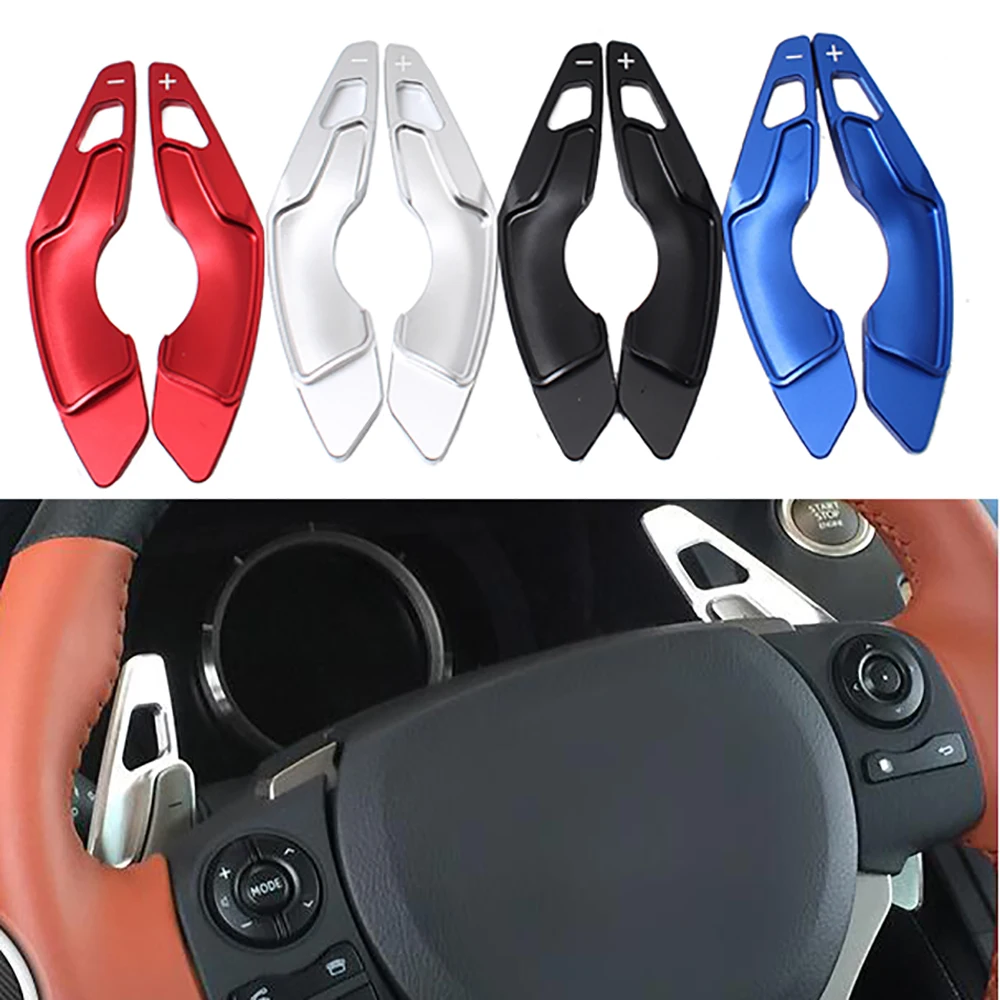 

2PC Steering Wheel Shift Paddles Shifters Kit For NX IS RC For Lexus NX200T IS200T 300H Aluminum Paddle Shifters