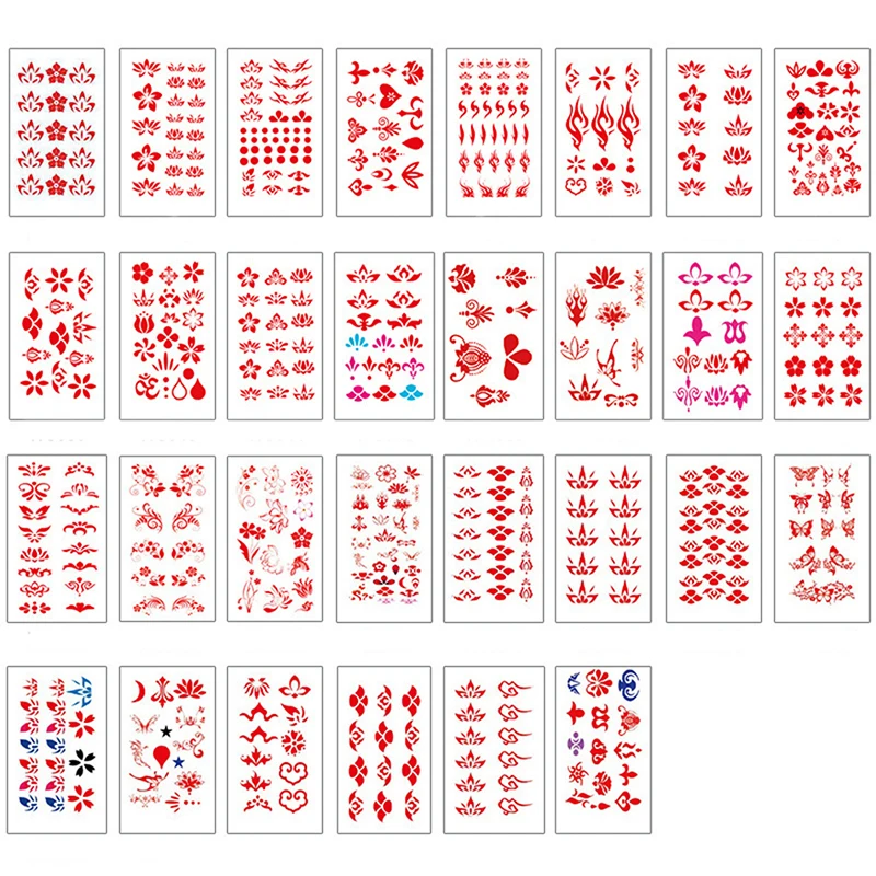 10 шт. пикантная тату-паста для бровей Huadian эстетическое искусство старинный стиль