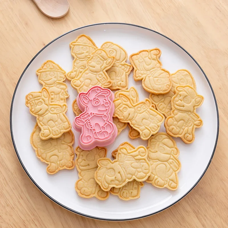 Формочки для торта печенья Paw Patrol пластиковые DIY 3D формы выпечки набор форм