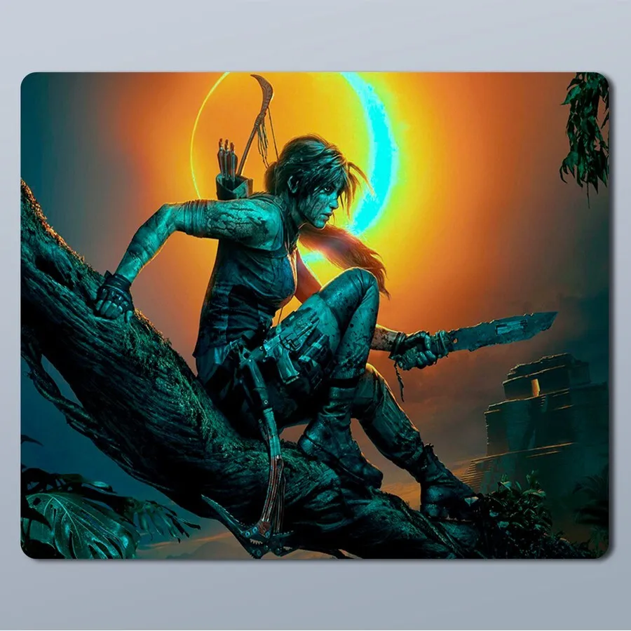 Коврик для мыши с принтом игры Shadow of the Tomb Raider (ps3 ps4 ps5 xbox pc switch) - 1028 |