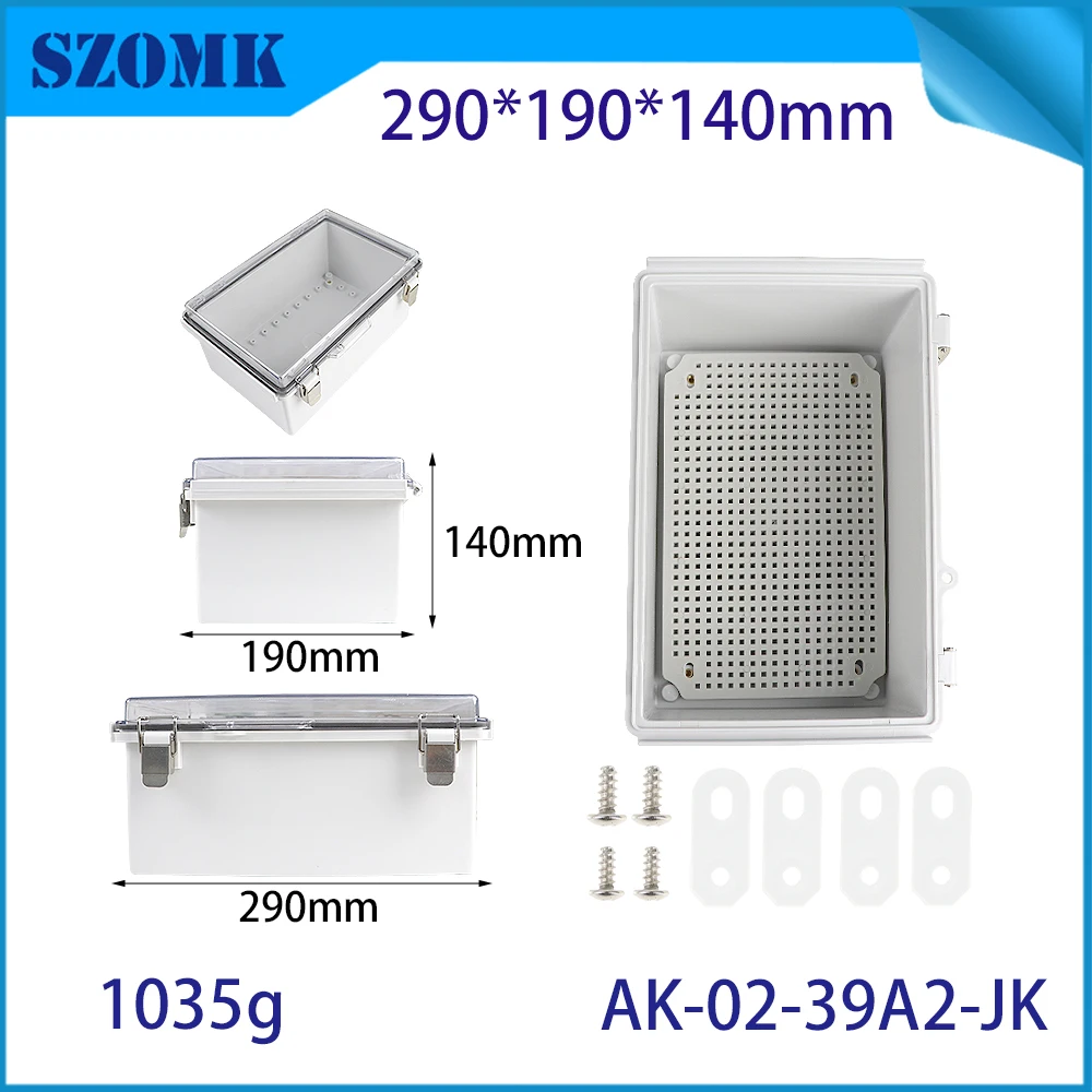 Индивидуальный промышленный пластиковый ящик Ip67 прозрачный фотопластиковый