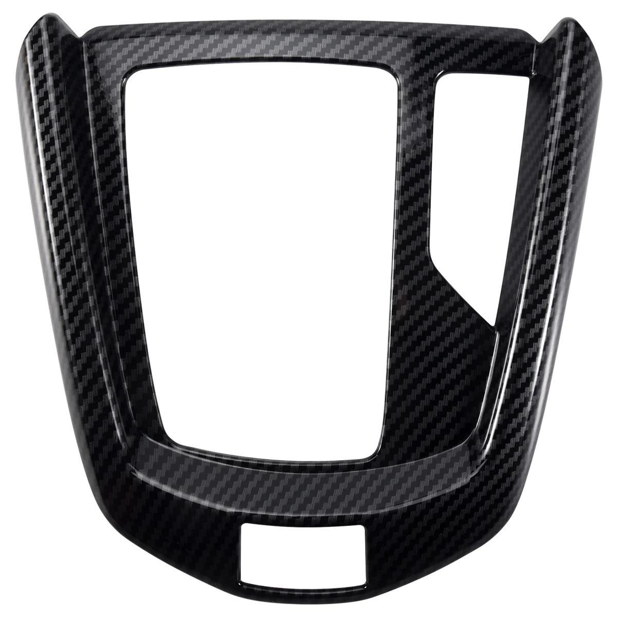 Углеродное волокно ABS Автомобильная Центральная фоторамка Обложка отделка