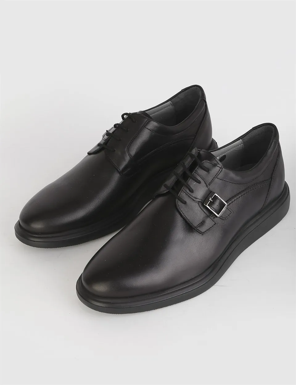 

ILVi-Genuine Leather Handmade Lawanda Black Leather Men's Daily Shoe Men Shoes 2021 Fall/Winter