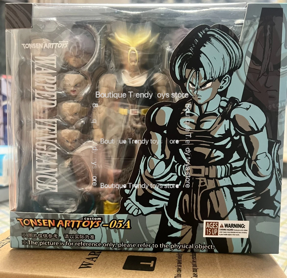 Фото В наличии: Фигурки Tonsenarttoys Kamione Trunks 05a 05b, Dragon Ball Z Super Saiyan SSJ SSJ2, аниме-фигурки Транка, модели игрушек №4