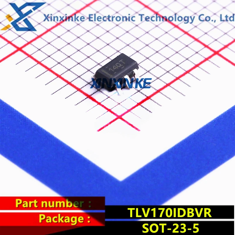 

TLV170IDBVR 14QT SOT-23-5 Operational Amplifiers Op Amps 1-Channel 1.2MHz 36V Micro-Power RRO general purpose Brand New Original