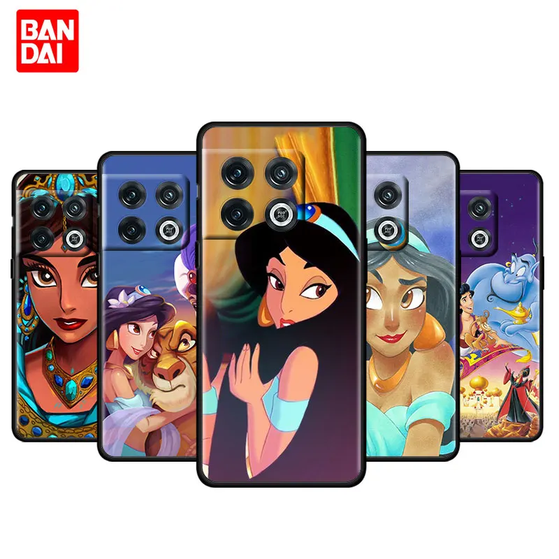 

Cover Case for OnePlus 9 9R 9RT 8 8T 10 Nord CE N200 2 N100 N10 Pro RT 5G Soft Cell Casing Phone Disney Cartoon Aladdin Jasmine