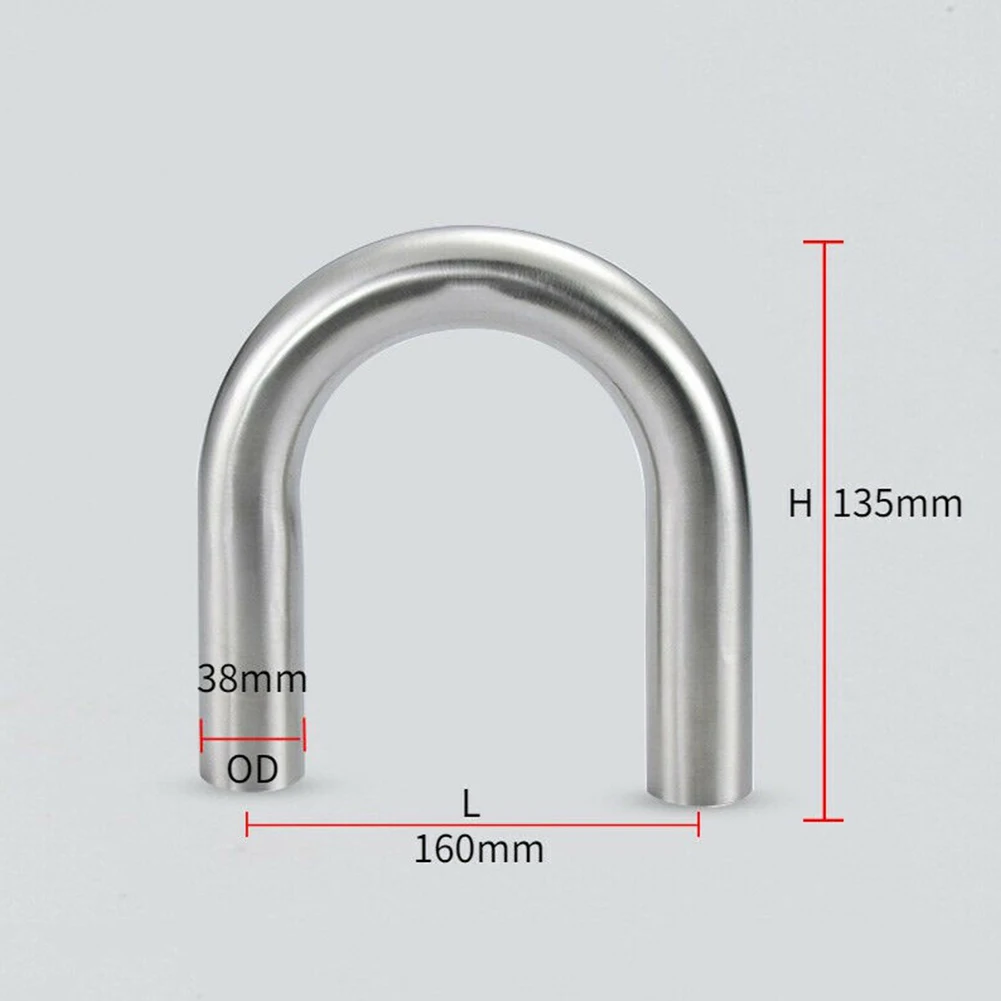 

Выхлопная труба U-образной формы 180 градусов, коленчатая трубка из нержавеющей стали 304, полированная отделка, диаметр 19 мм, 25 мм, 32 мм, 38 мм, 45 мм, 51 мм