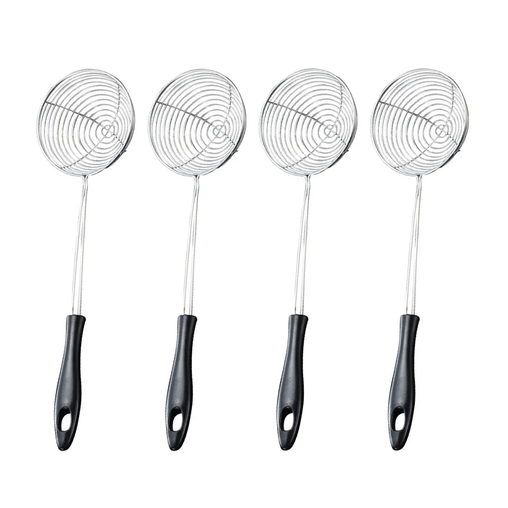 

4 pcs Premium Multipurpose Strainers Stainless Steel Colanders for Restaurant