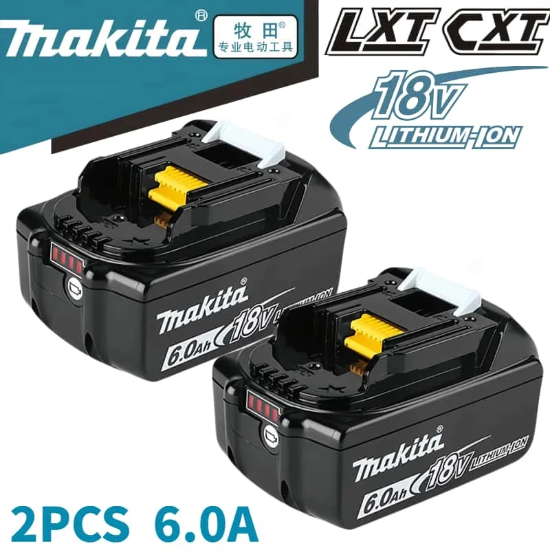 Оригинальный аккумулятор Makita 18 В 6 Ач/5 Ач/3 Ач для дрели LXT DTW700 DDF487 DTD173 DGA404 DJV182