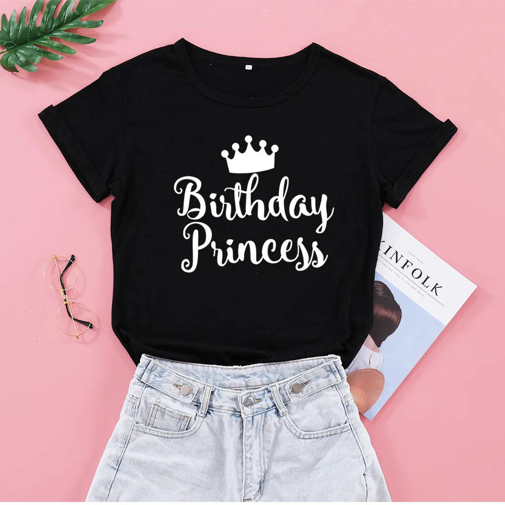 

Футболка женская из хлопка с коротким рукавом и круглым вырезом