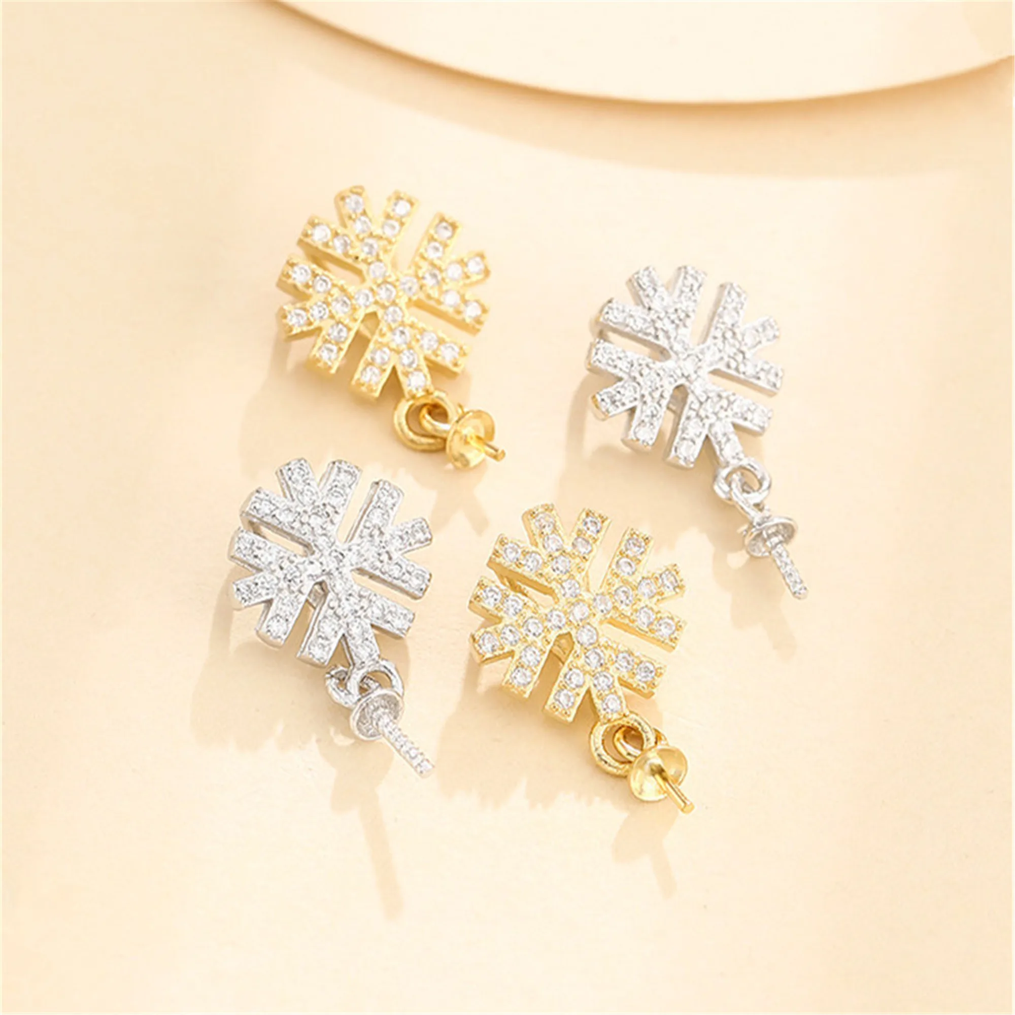 Подвеска из серебра 925 пробы для круглых бусин 8 мм-10 мм или жемчуга серебряная