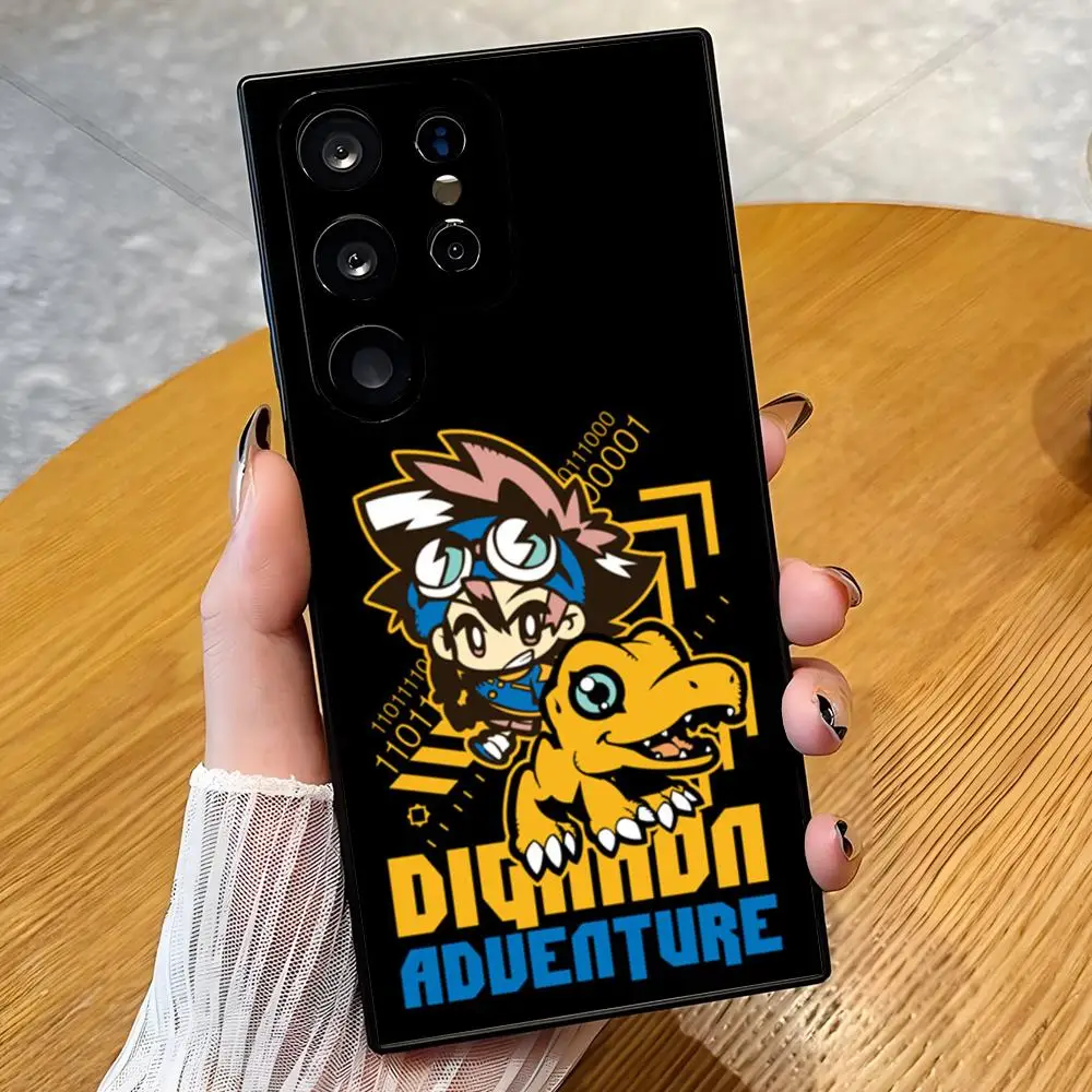 Фото Чехол для телефона Digimon Adventure для Samsung S26 S25 Edge S24 S23 S22 Ultra Plus Fe A57 A37 A17 A56 5G, силиконовый чехол. №4