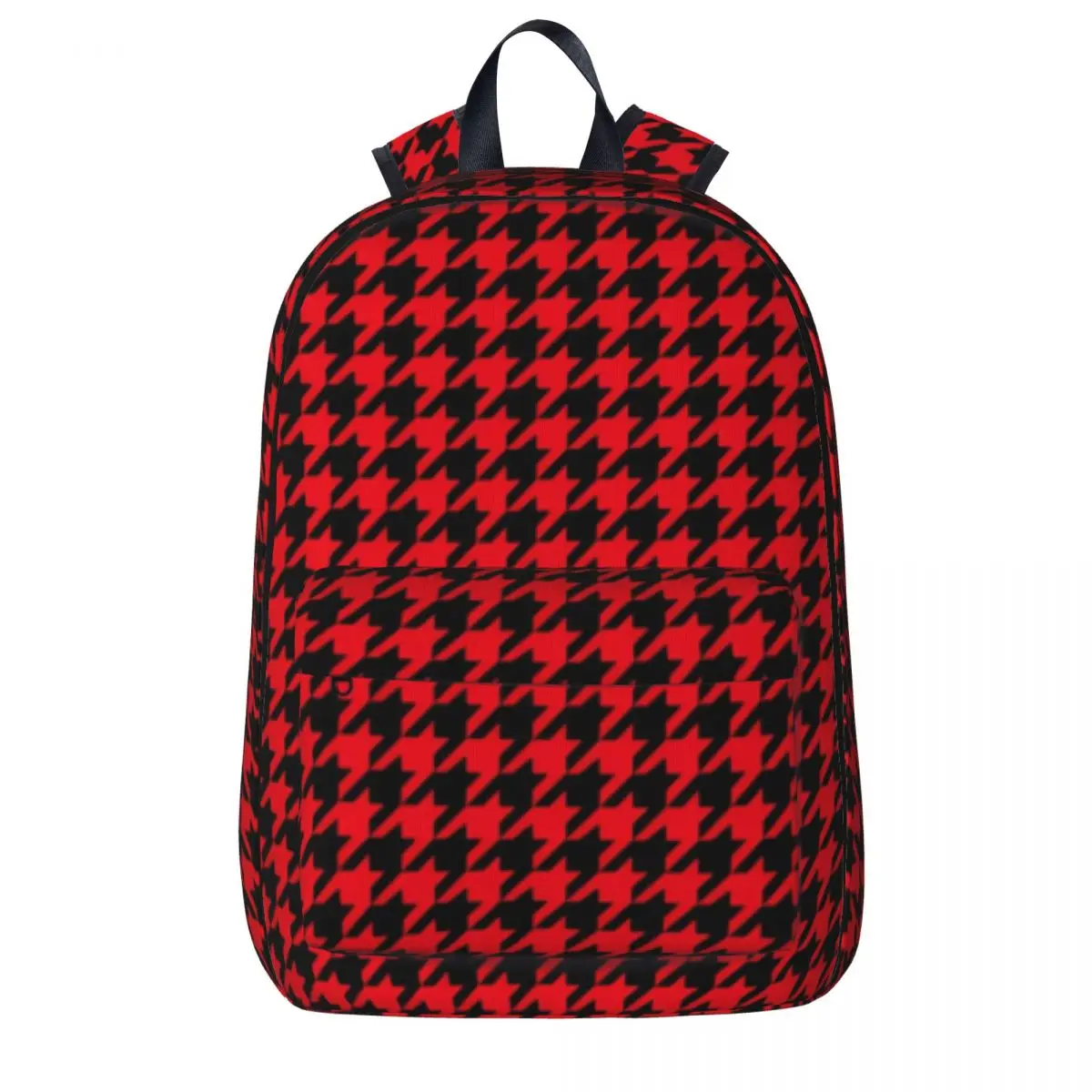 

Винтажный рюкзак с рисунком «гусиная лапка», черные и красные модные рюкзаки для мальчиков, спортивные дизайнерские сумки для старших классов